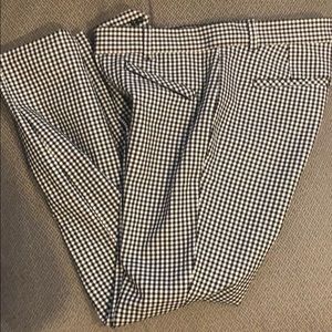 Gap skinny ankle checkered pants